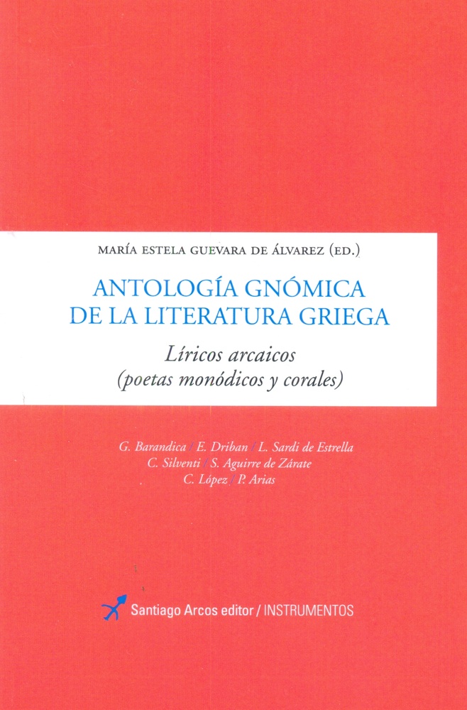 Antologia gnomica de la literatura Griega