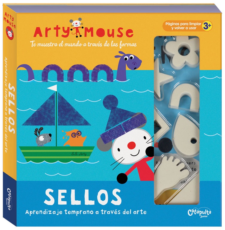 Arty Mouse: Sellos