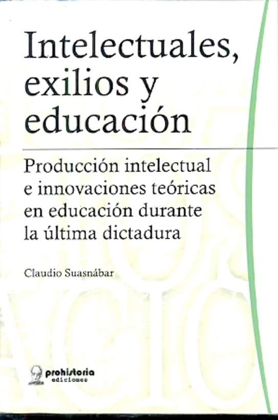 Intelectuales, exilios y educación