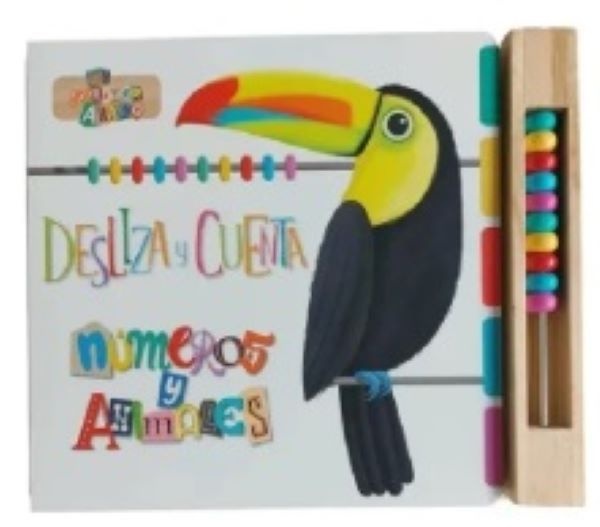 Mi primer ábaco. Desliza y cuenta números y animales