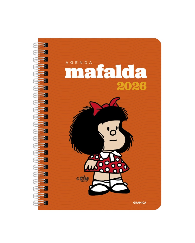Mafalda 2026 dia por página xl