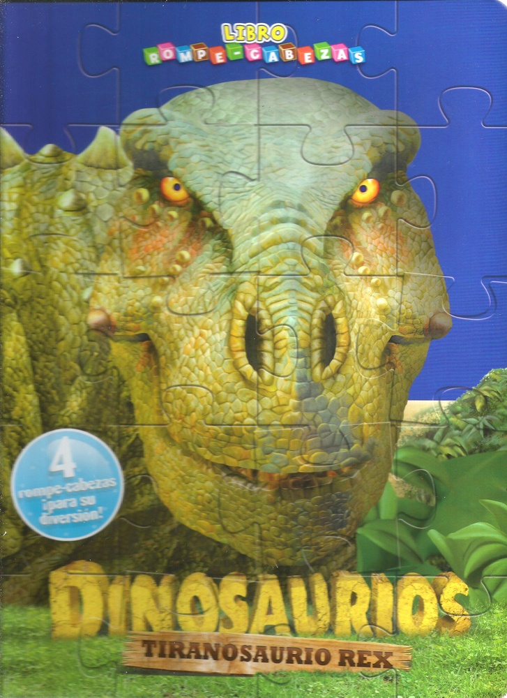 Increibles dinosaurios tiranosaurio rex rompecabeza