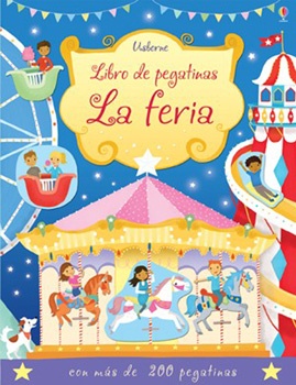 Libro de pegatinas. La feria