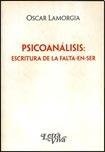 Psicoanalisis: escritura de la falta-en-ser