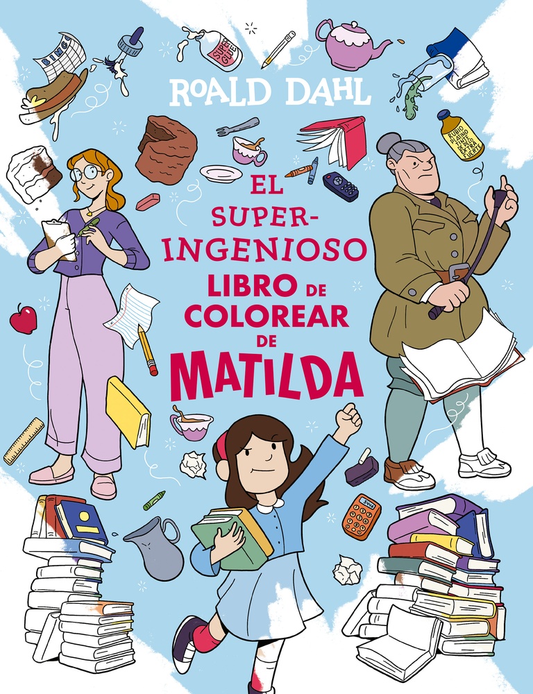 El superingenioso libro de colorear de Matilda