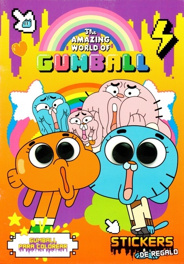 Gumball Para Colorear