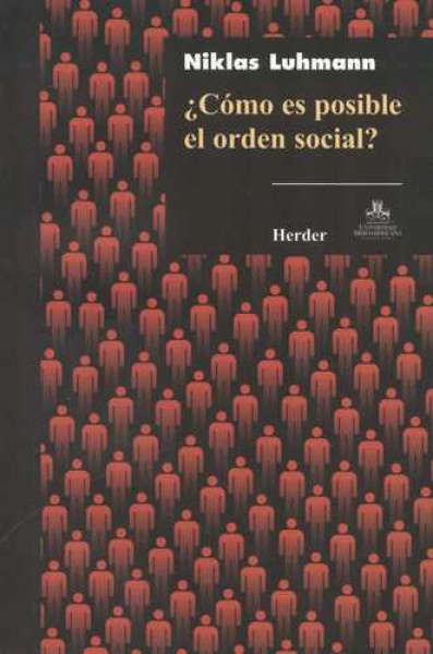 Como es posible el orden social?