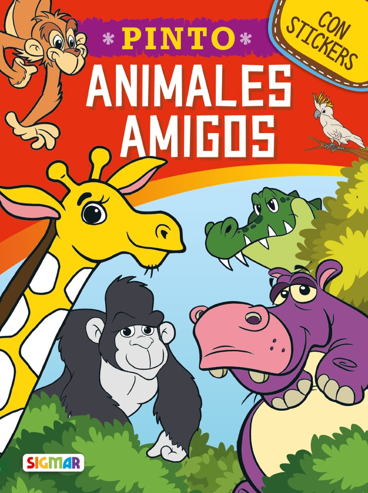 Pinto animales amigos