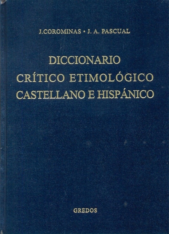 Diccionario crítico etimológico castellano e hispánico 4 (me-r)