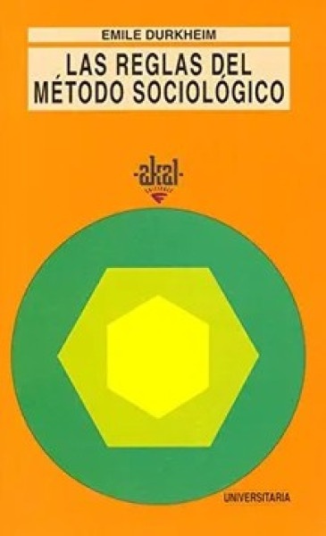 Las reglas del metodo sociologico