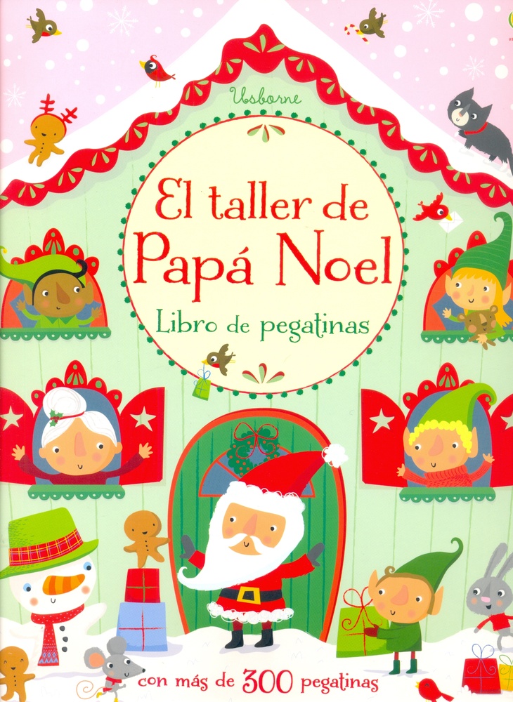 Taller de papa noel, El. Libro de pegatinas