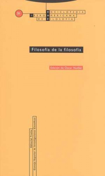 Filosofia de la filosofia
