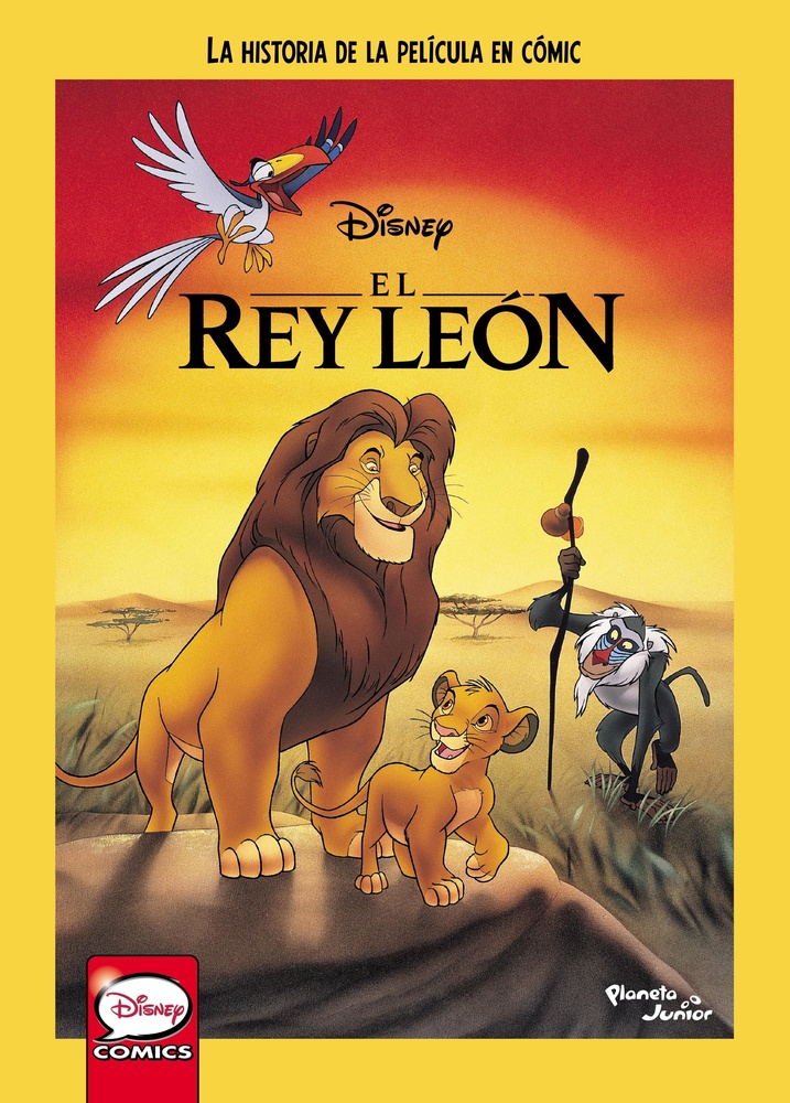 Rey Leon, El: La historia de la pelicula en comic