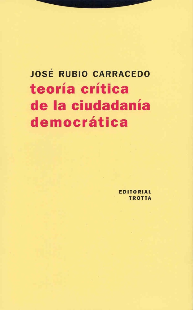 Teoria critica de la ciudadania democratica