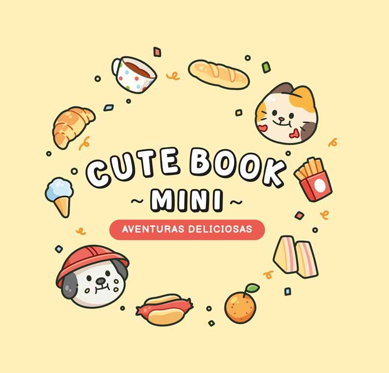 Cute book mini - aventuras deliciosas