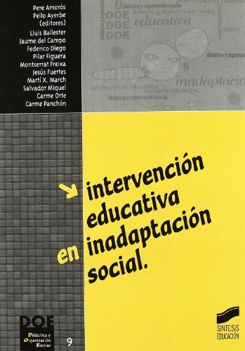 Intervención educativa en inadaptación social