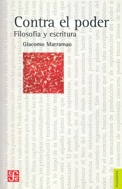 Contra el poder. Filosofia y escritura