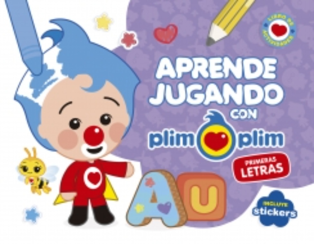 Aprende jugando con plim plim. Primeras letras