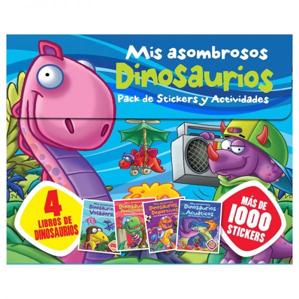 Mis asombrosos dinosaurios (stickers)