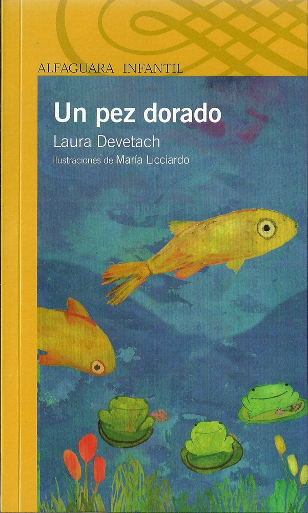 Un pez dorado