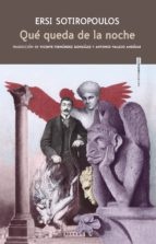 Que queda de la noche