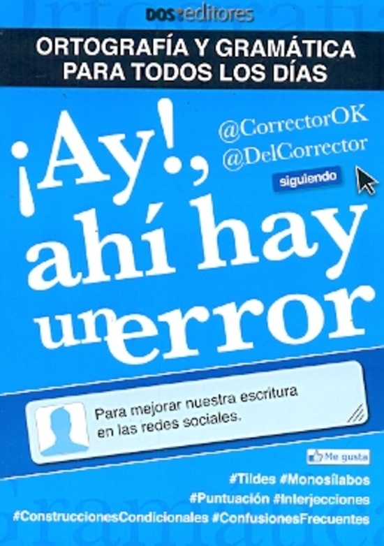 ¡Ay!, ahi hay un error