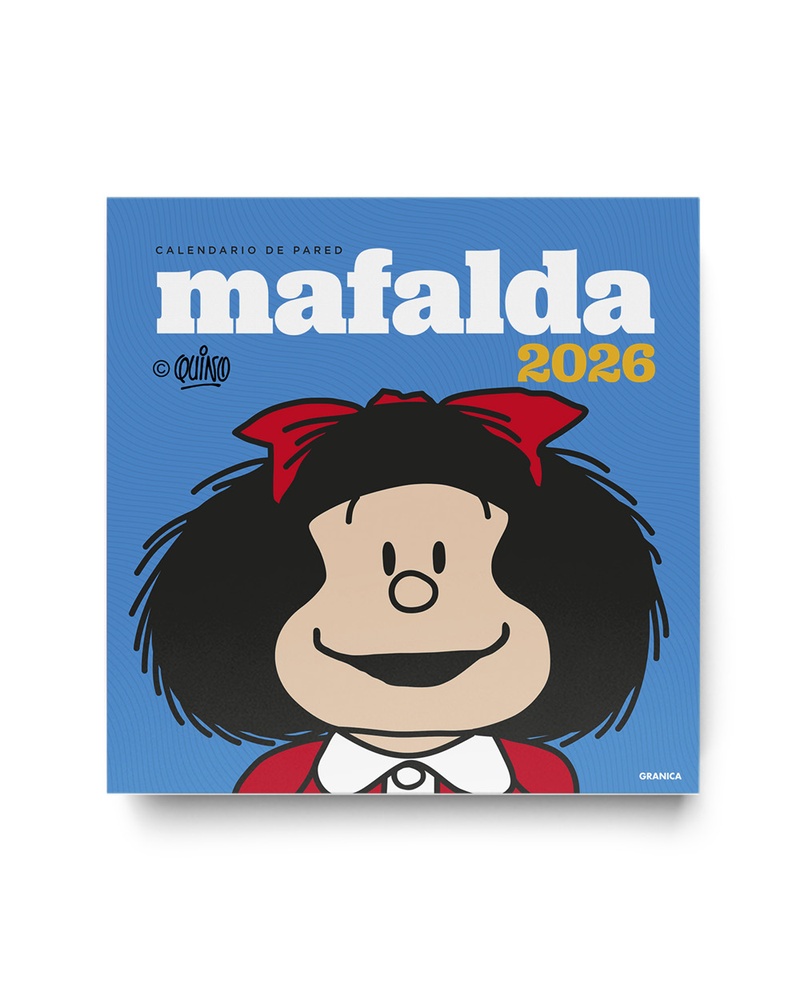 Mafalda 2026 calendario de pared