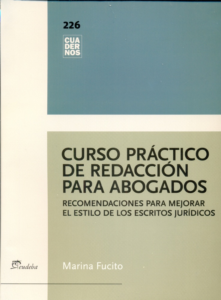 Curso practico de redaccion para abogados