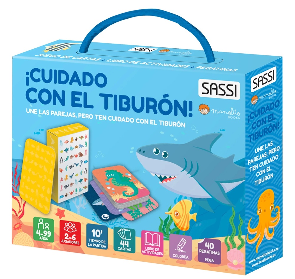 Card games -cuidado el tiburon
