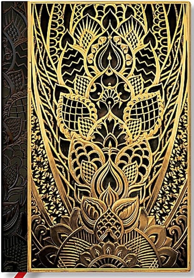 Chanin hojas - art deco midi-rayado