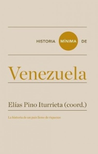 Historia minima de venezuela