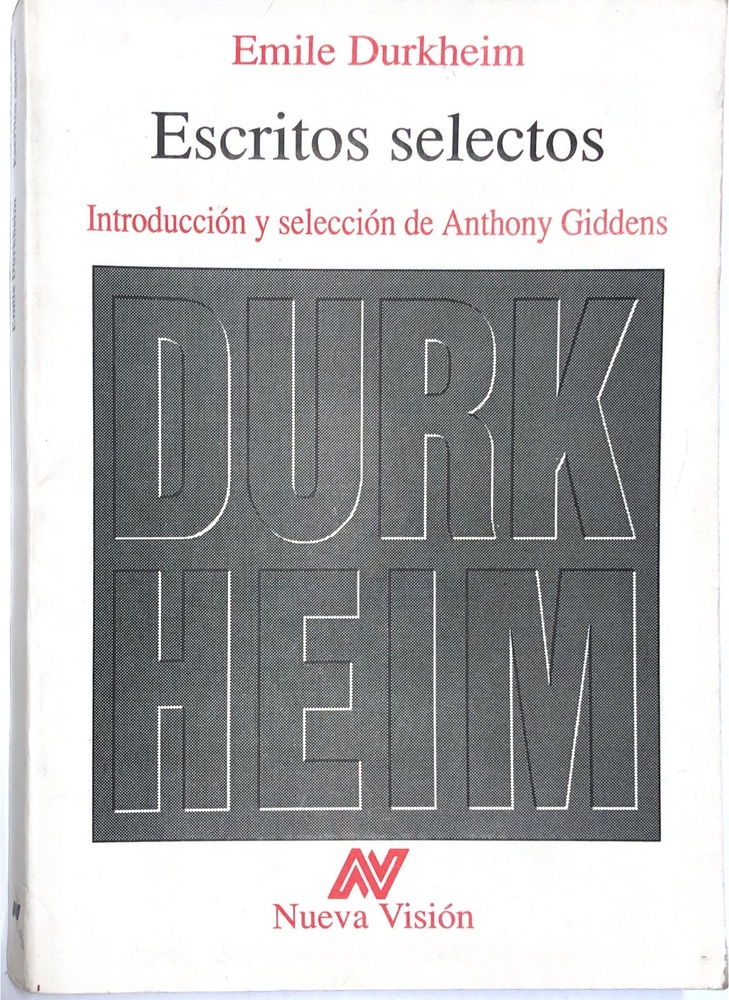 Escritos selectos - Durkheim