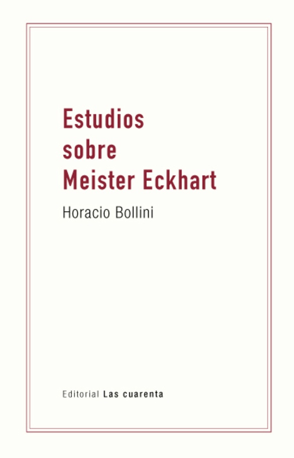 Estudios sobre meister eckhart