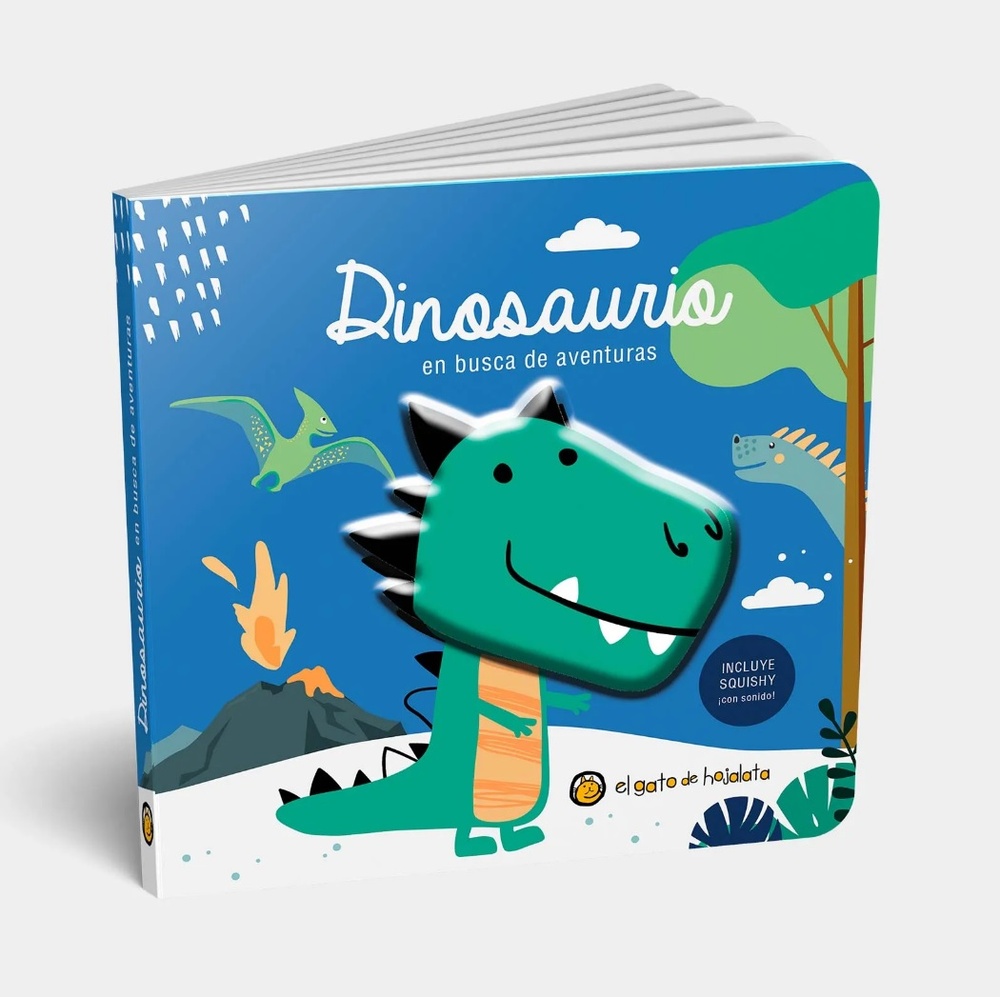 Dinosaurio conoce los paisajes