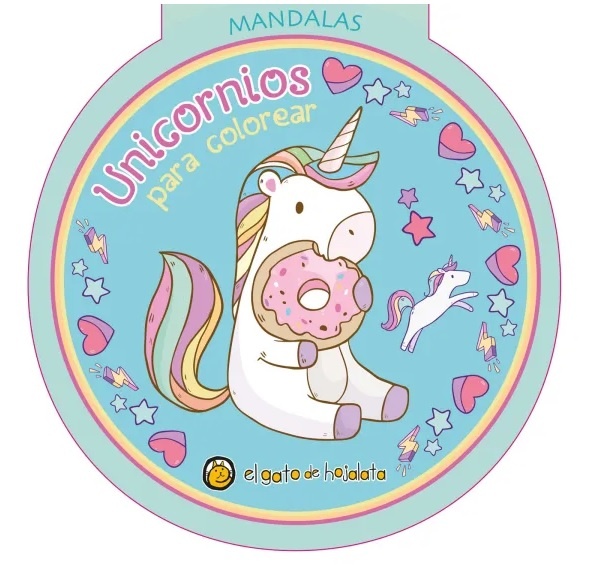 Mandalas unicornios para colorear