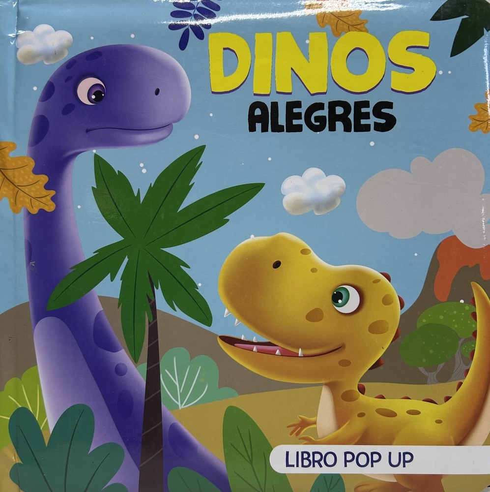 Alegre pop up-dinos alegres