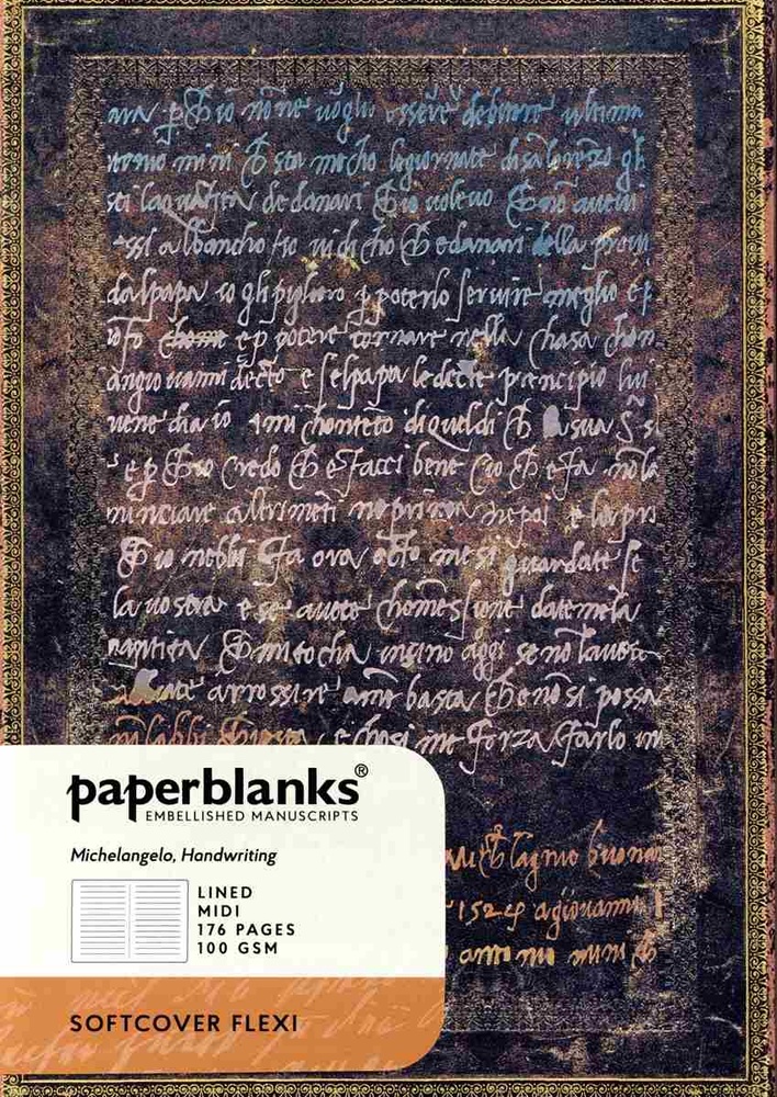 Miguel Ángel, Escritura - Midi - Rayado