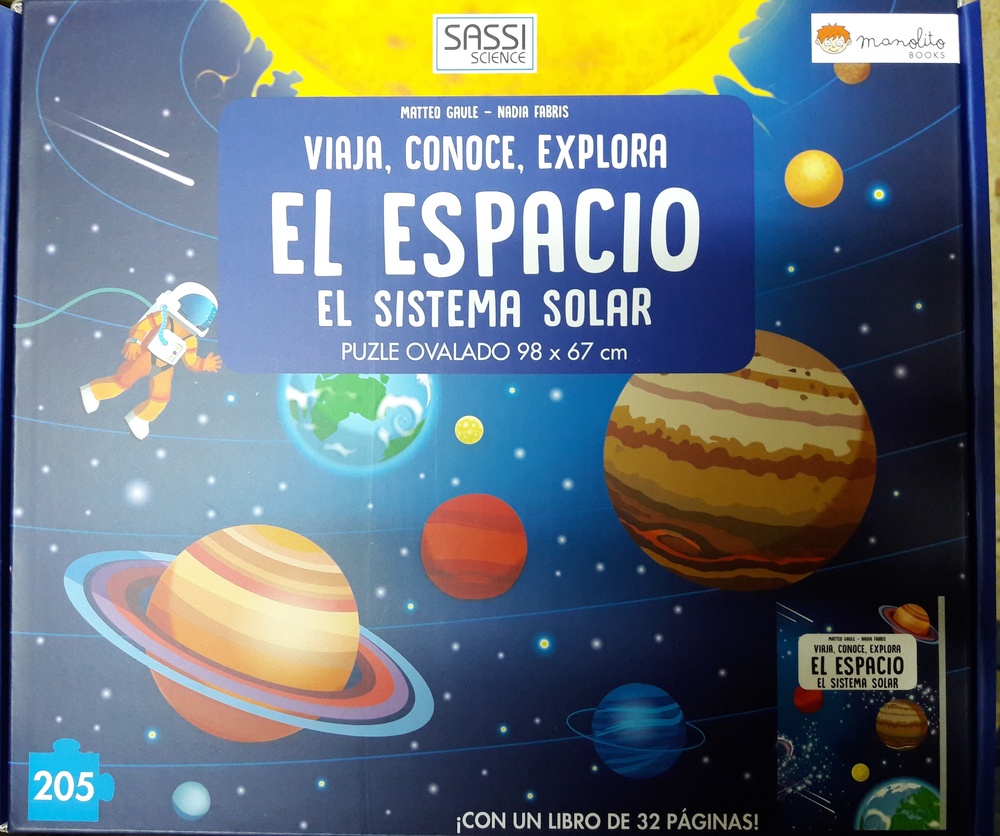Espacio. El Sistema Solar. Libro + Rompecabezas
