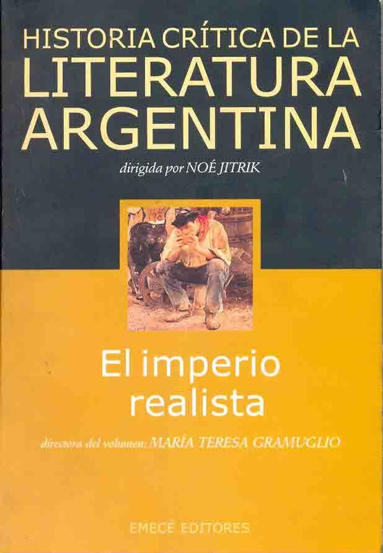 Historia critica de la Literatura Argentina