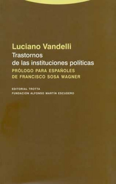 Trastornos de las instituciones politicas
