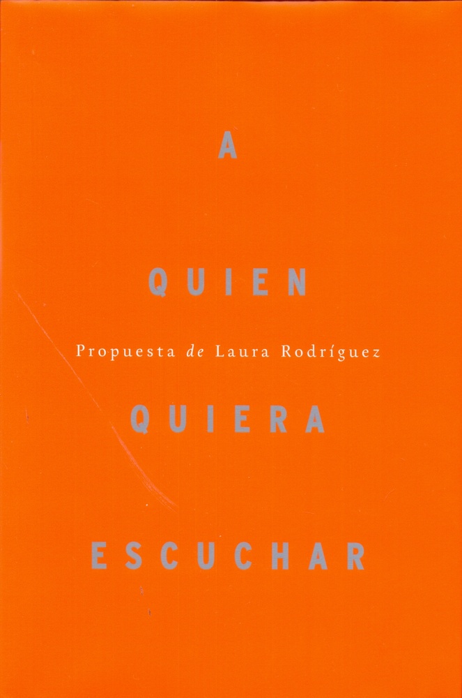 A quien quiera escuchar