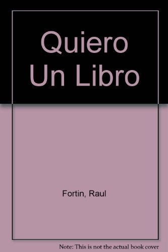 Quiero un libro