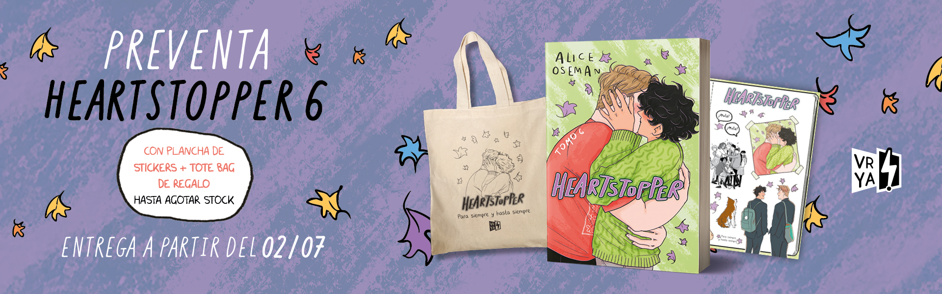 Preventa Heartstopper Stickers