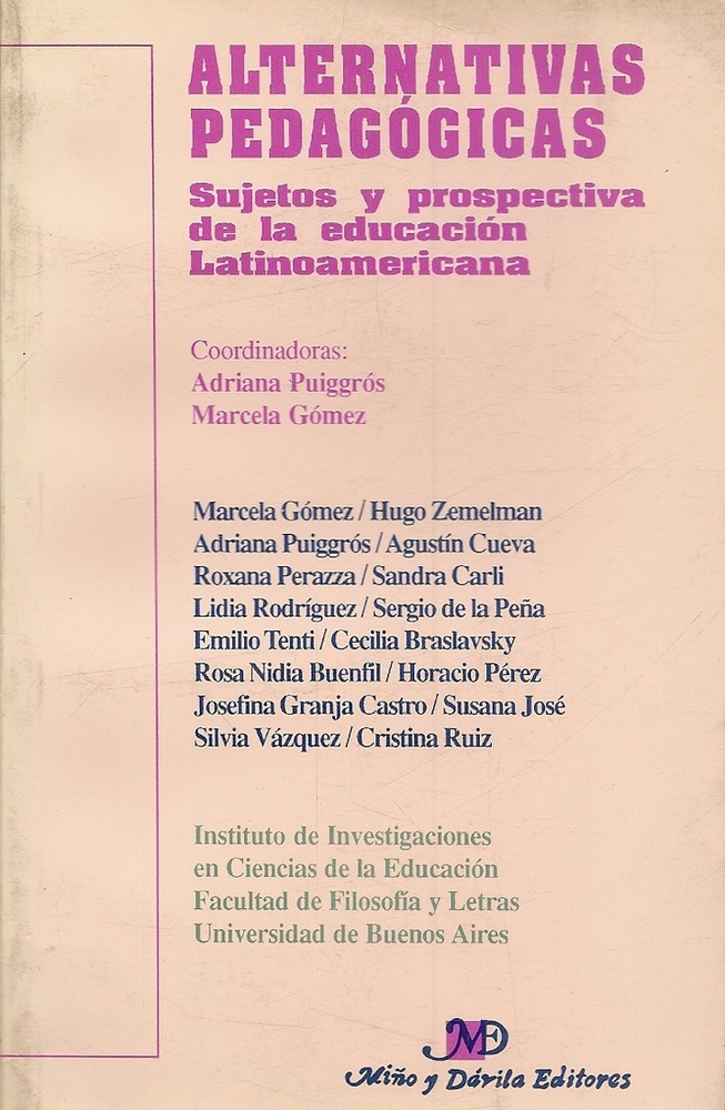 Alternativas pedagógicas