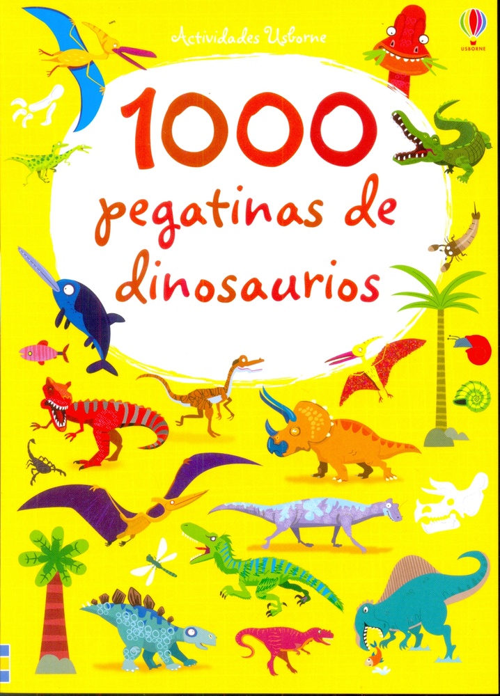 1000 pegatinas de dinosaurios