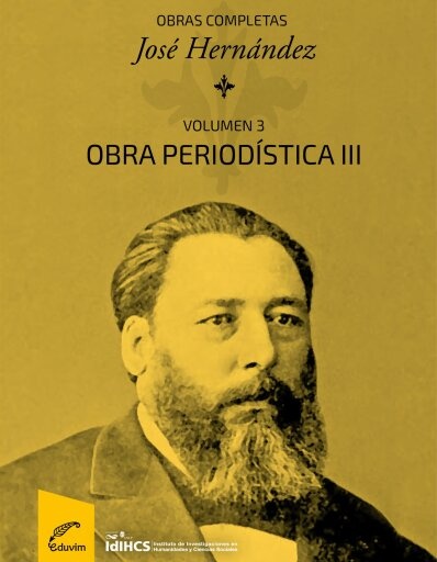 Obras Completas José Hernández Vol. III T/B