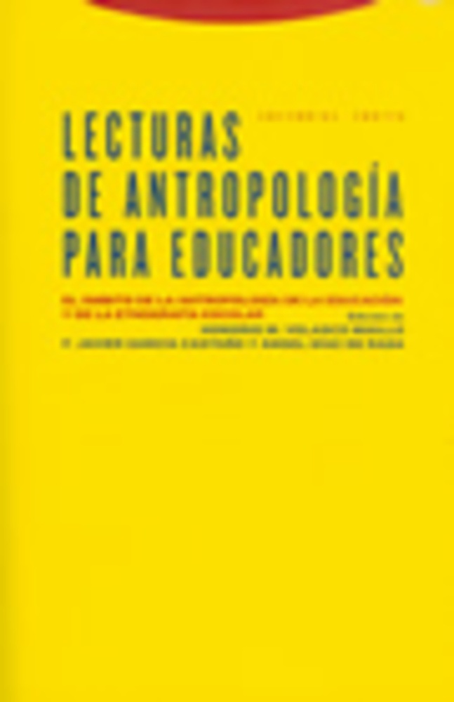 Lecturas de antropología para educadores