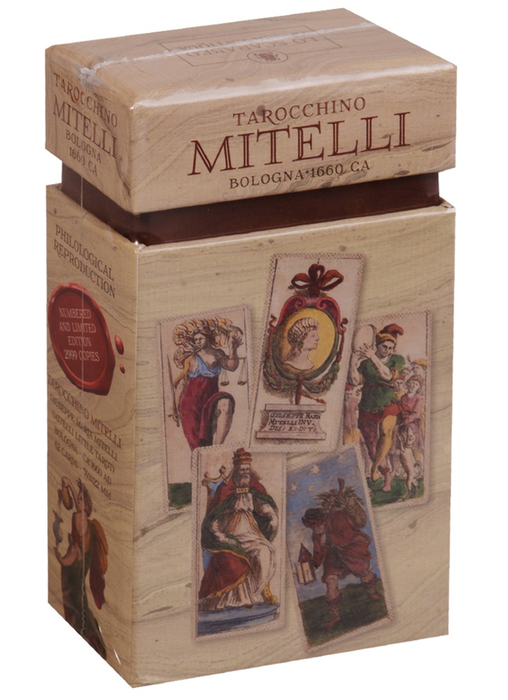 Mitelli Bologna 1660 ( Libro + Cartas ) Tarot