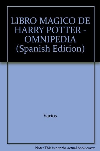 Libro magico de Harry Potter