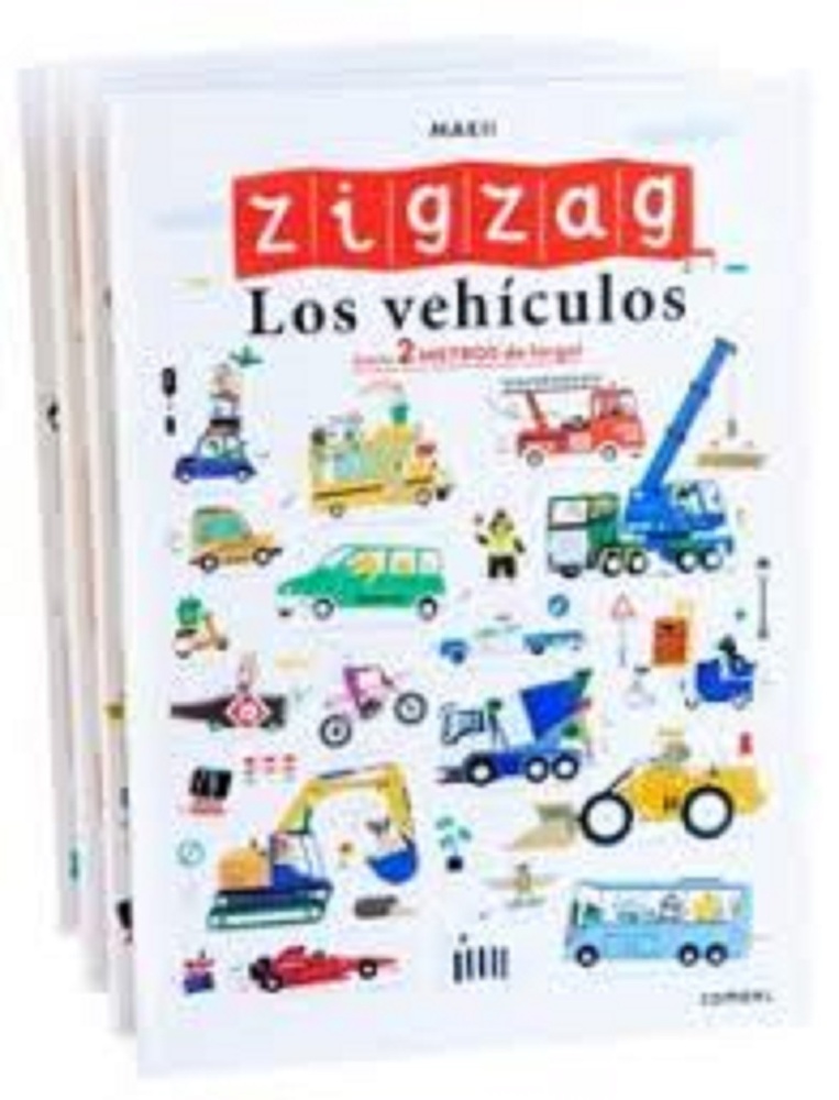 Zigzag los vehiculos - libro acordeon